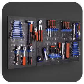 Metalowy organizer ścienny